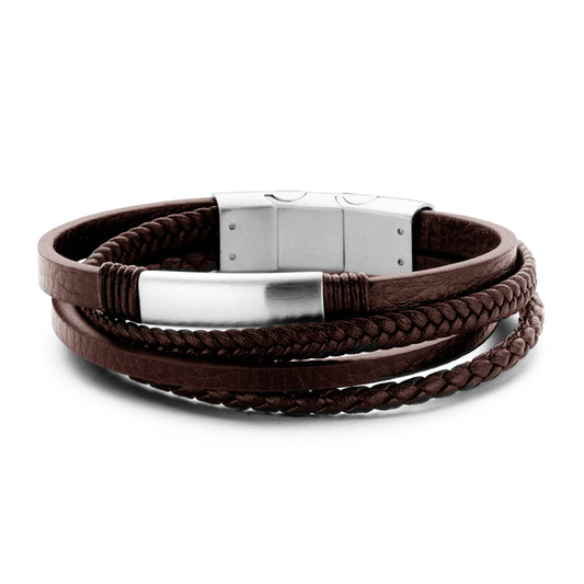 Herren Armband   Edelstahl  