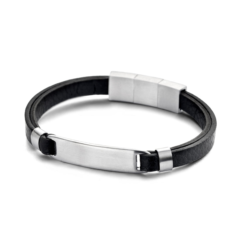 Herren Armband   Edelstahl  