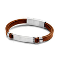 Herren Armband   Edelstahl  