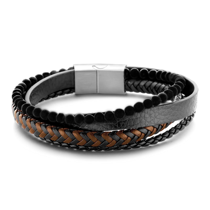 Herren Armband   Edelstahl  