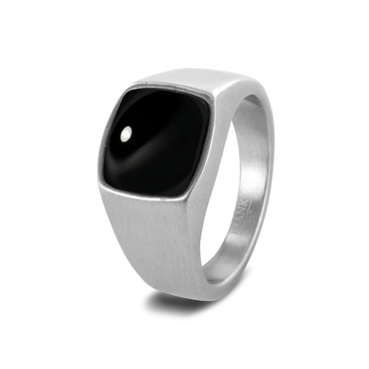 Herren Ring   Edelstahl  