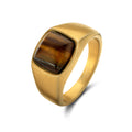 Herren Ring   Edelstahl  