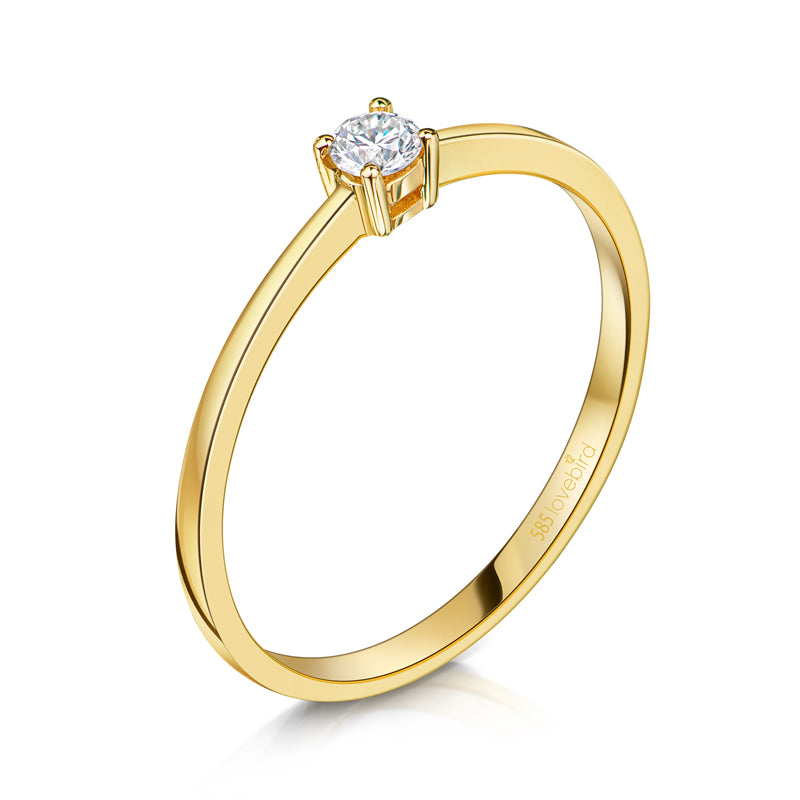 Damen Ring 585er Gold  